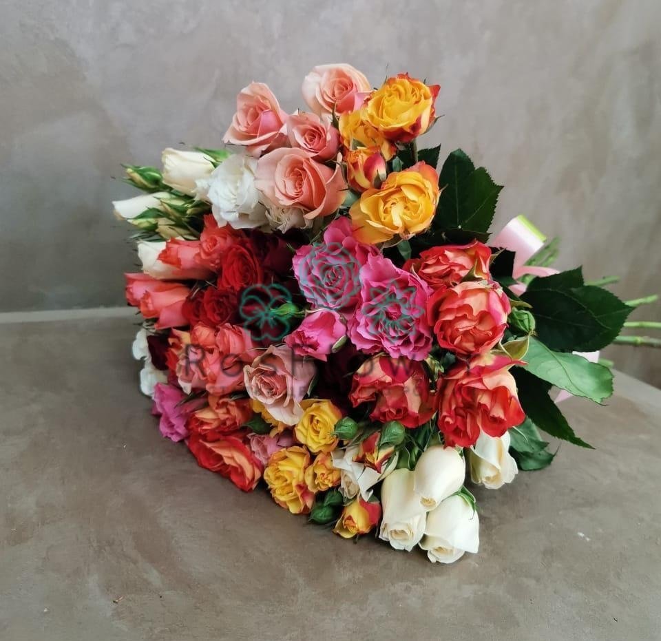 Букет цветов из: Розы в Промышленной