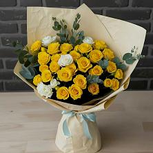 Букет цветов из:  Розы в Промышленной