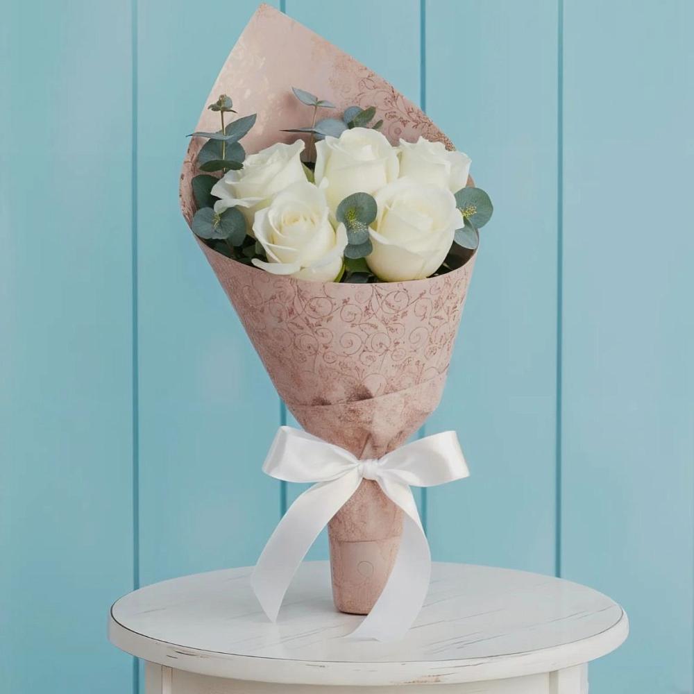 Букет цветов из: Розы в Промышленной