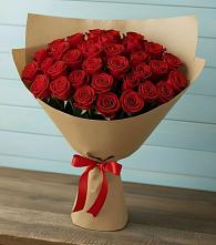 Букет Красные розы Милано в Промышленной