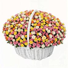 Премиум букет из: Розы #REPLACE_PRED# Промышленной