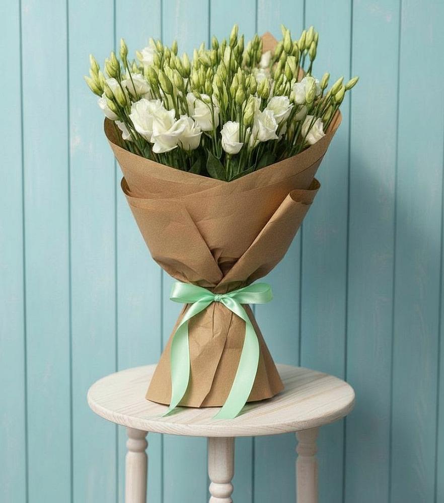 Букет цветов из: Лизиантусы в Промышленной