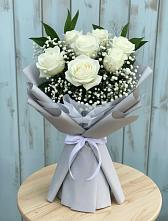 Букет цветов из:  Розы в Промышленной