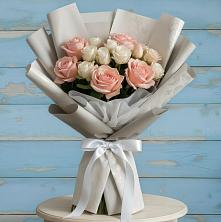 Букет цветов из:  Розы в Промышленной