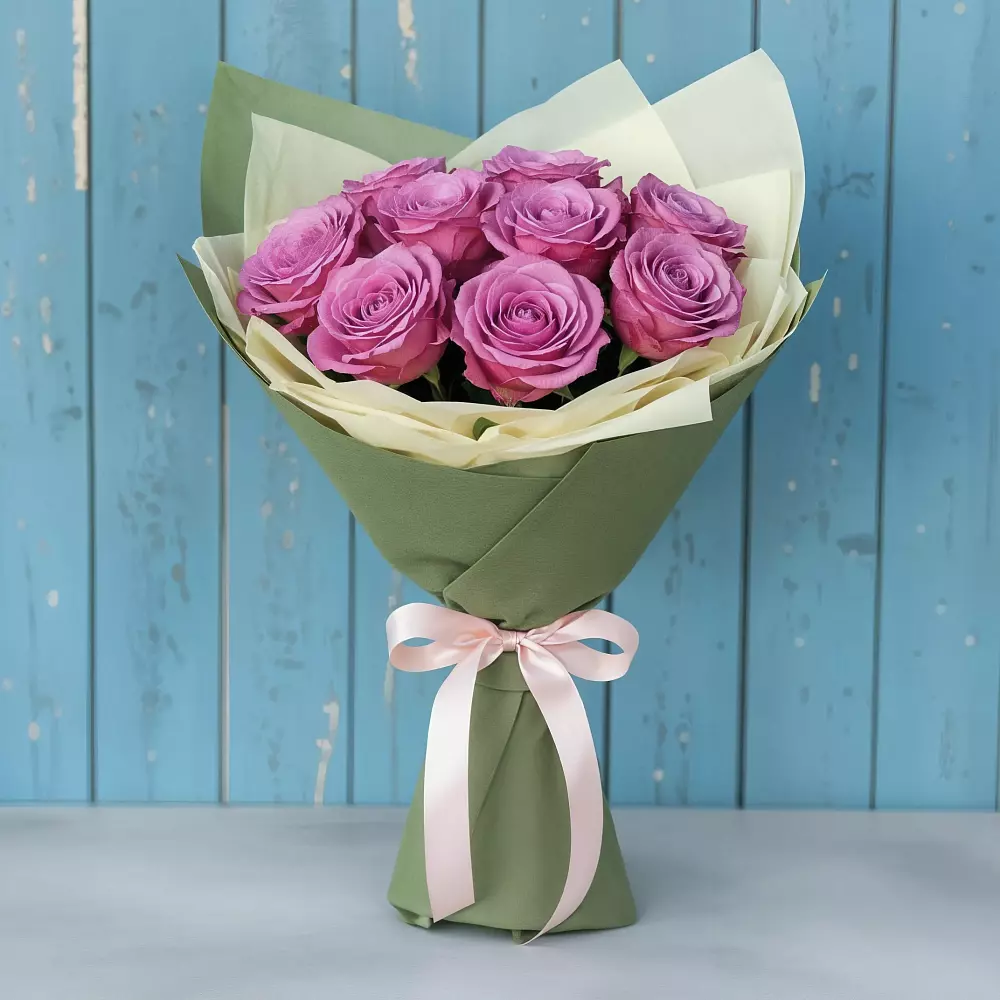 Букет Розы Фёрст Леди в Промышленной