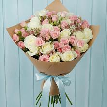 Букет цветов из:  Розы в Промышленной