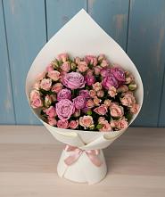 Букет цветов из:  Розы #REPLACE_PRED# Промышленной